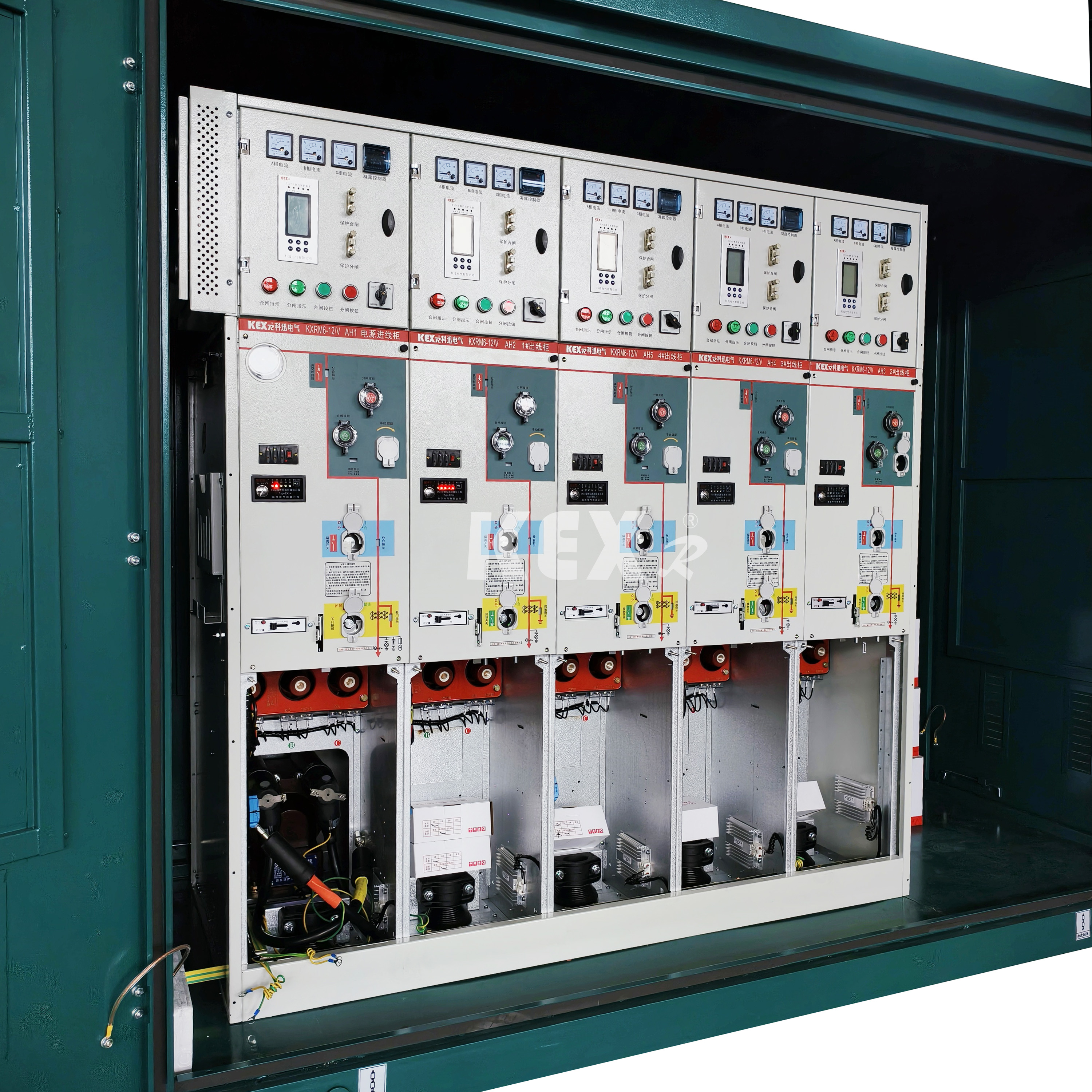 Виды шкафов кольцевой сети