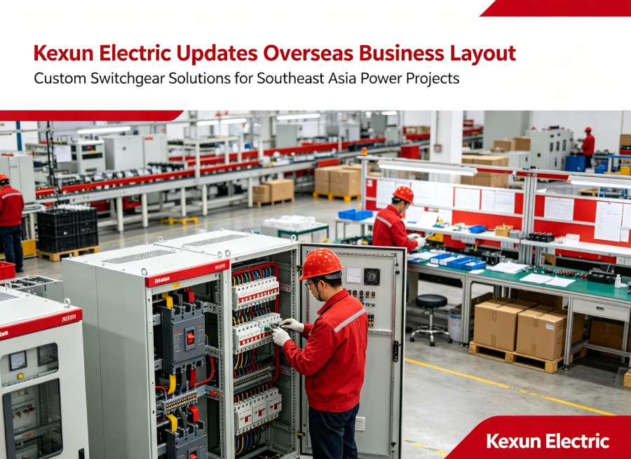 Kexun Electric оптимизирует зарубежные решения по распределительным устройствам с учетом потребностей энергетических проектов в Юго-Восточной Азии в 2026 году